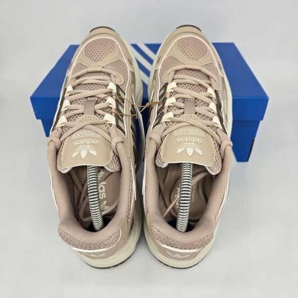 New Adidas Originals Ozmillen Beige Wonder White Orchid Women's Shoes Size 10 - Picture 5 of 8